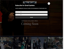 Tablet Screenshot of bodyguards.com